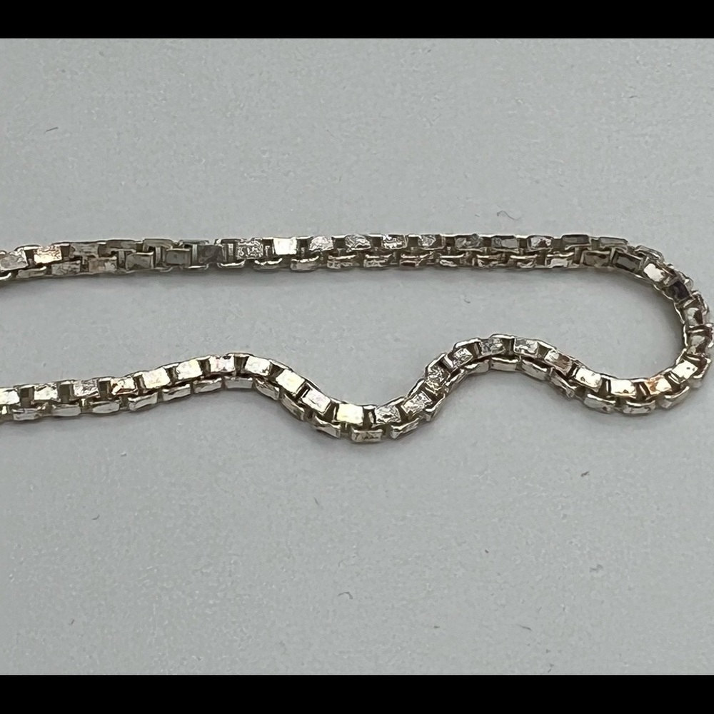 Sterling Silver Chain Necklace - Picture 5 of 5